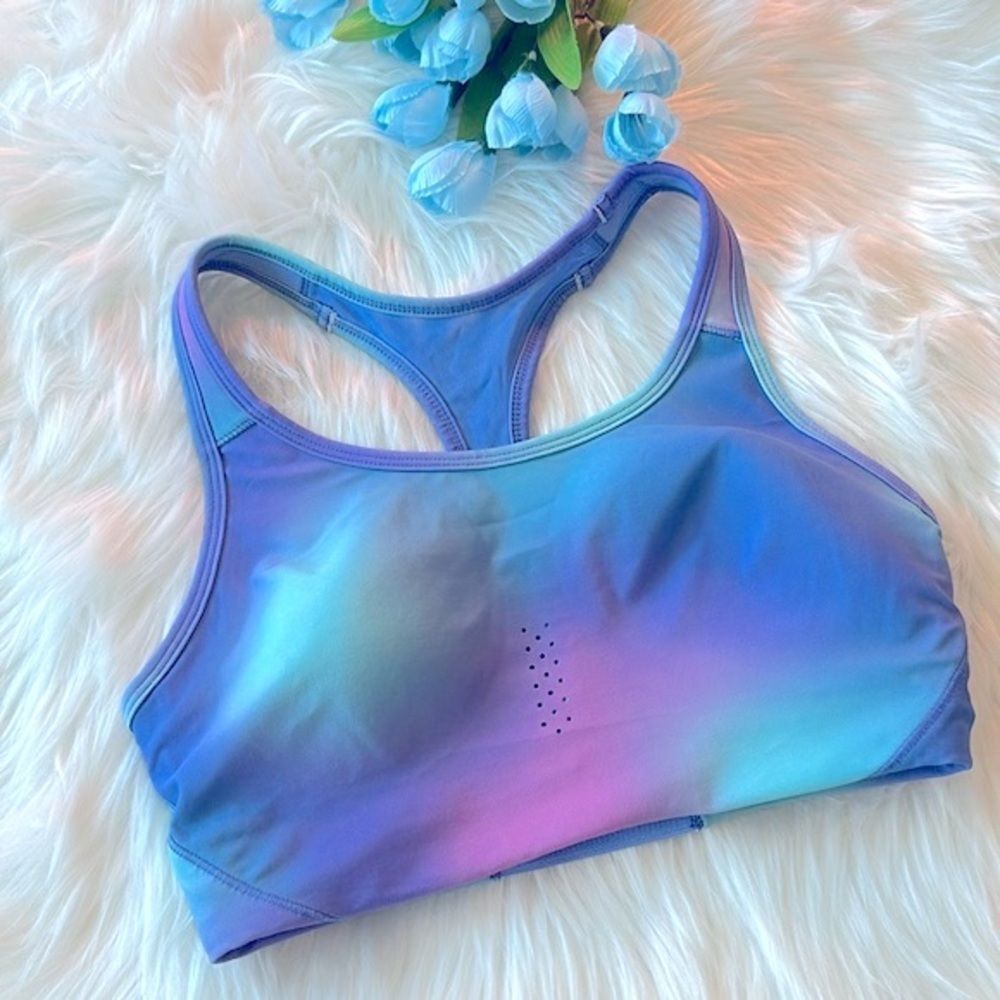 Avia Tie Dye Racer Back Sport Bra